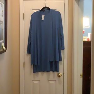 Blue dress with matching jacket